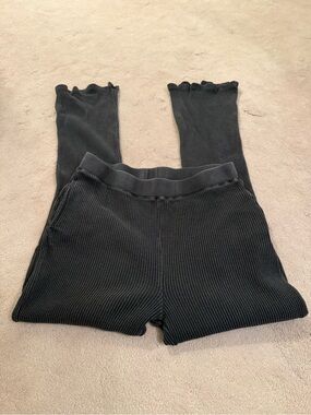 Mododoc Waffle Flare Sweatpants